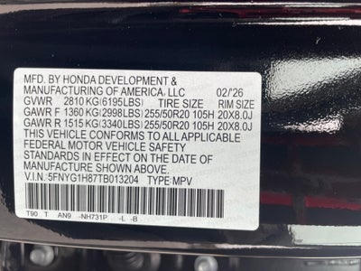 2026 Honda Pilot Elite