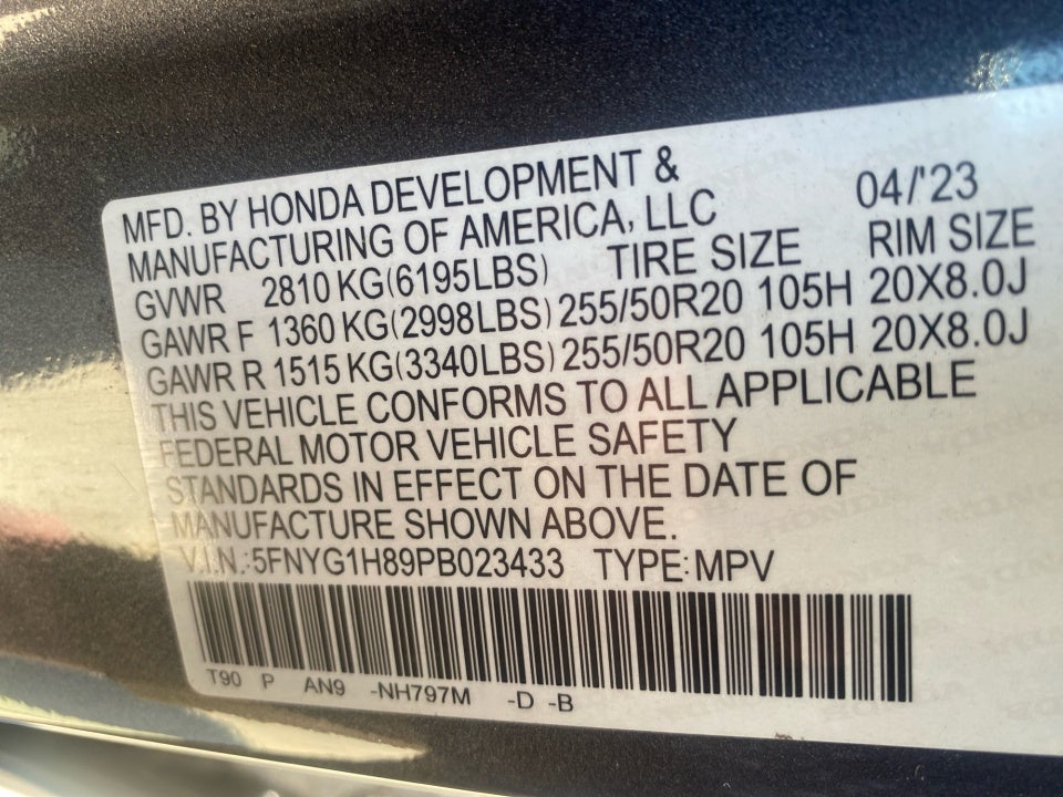 2023 Honda Pilot AWD Elite