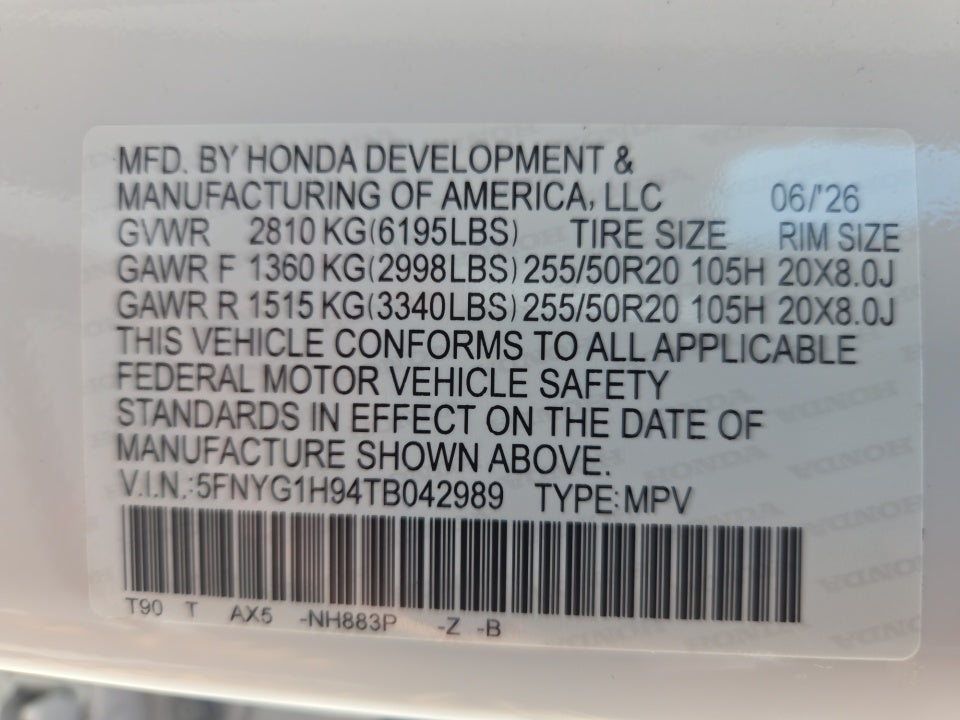 2026 Honda Pilot Black Edition
