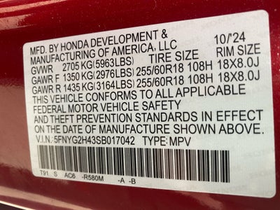 2025 Honda Pilot EX-L