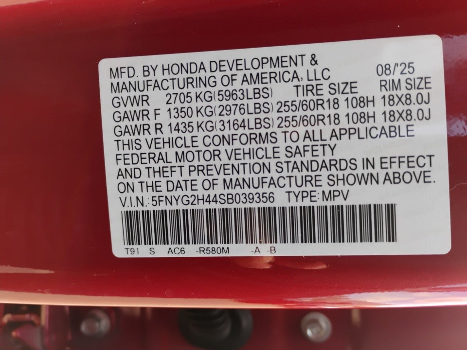 2025 Honda Pilot EX-L