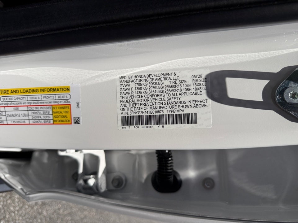 2026 Honda Pilot EX-L