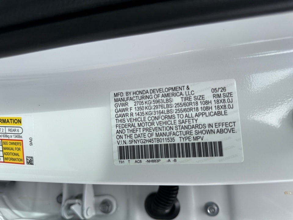 2026 Honda Pilot EX-L