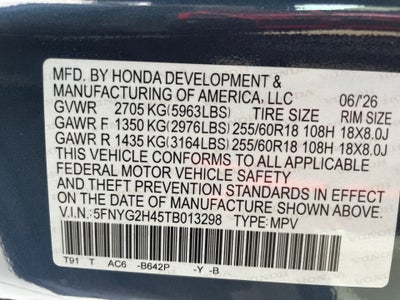2026 Honda Pilot EX-L