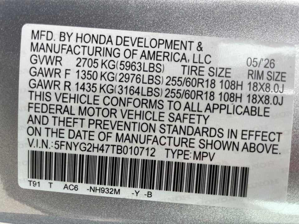 2026 Honda Pilot EX-L