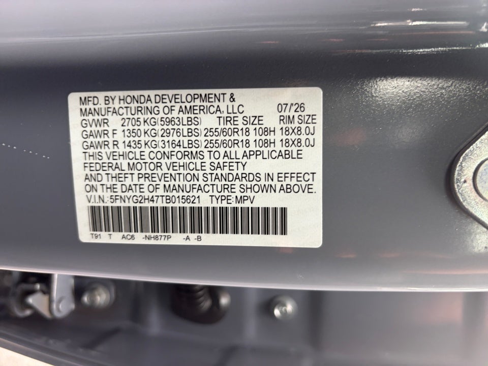 2026 Honda Pilot EX-L