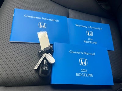 2026 Honda Ridgeline RTL
