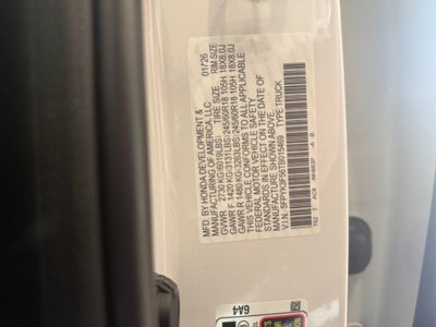 2026 Honda Ridgeline RTL