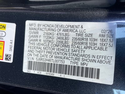 2026 Honda CR-V EX 2WD