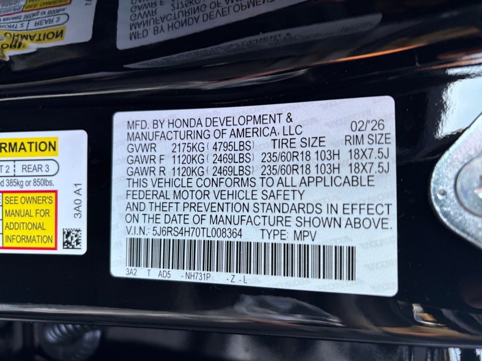 2026 Honda CR-V EX-L AWD