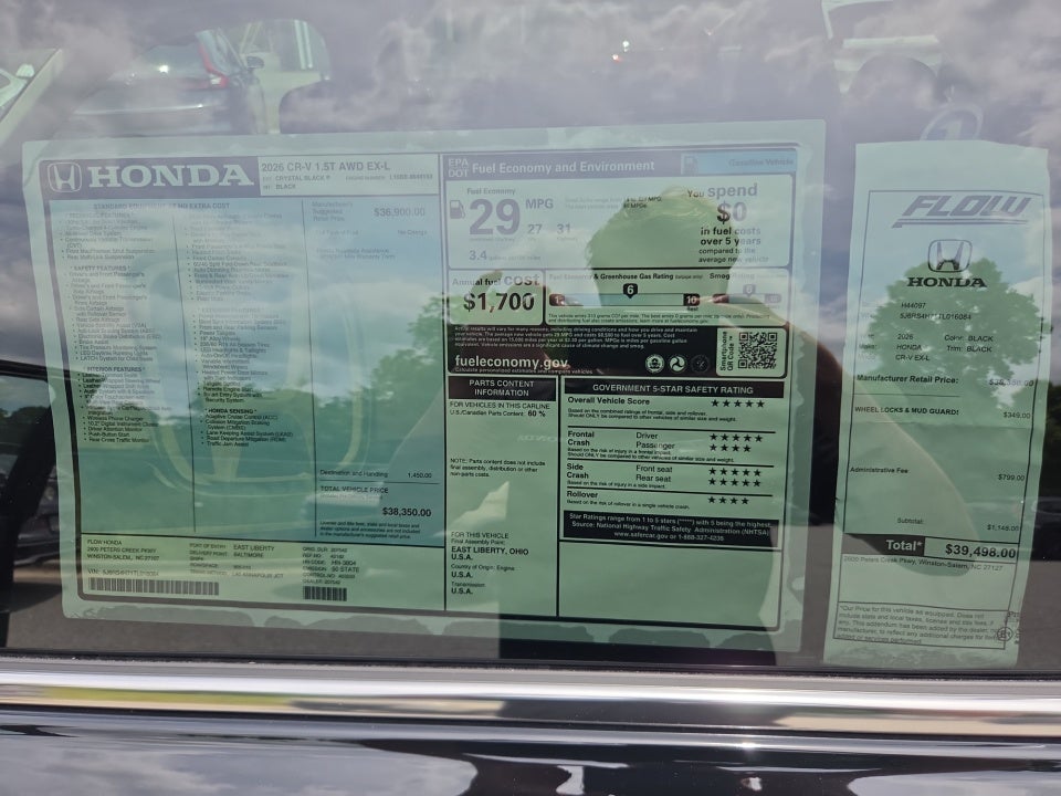 2026 Honda CR-V EX-L