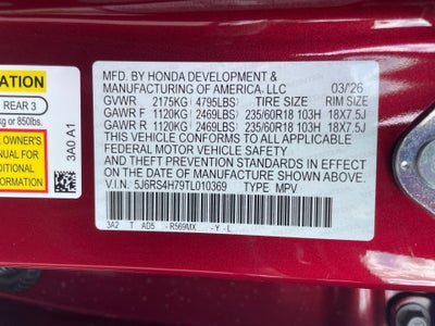 2026 Honda CR-V EX-L AWD