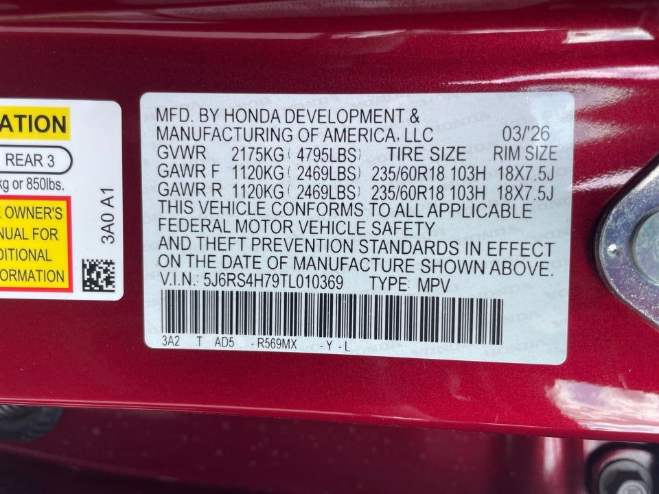 2026 Honda CR-V EX-L AWD