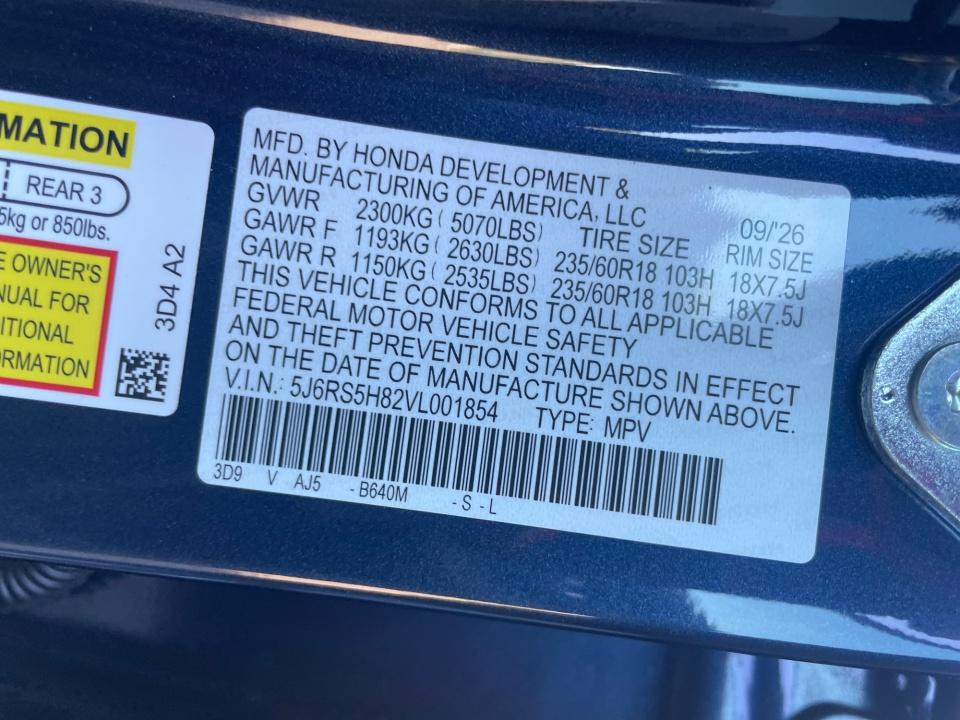 2027 Honda CR-V Hybrid Sport-L