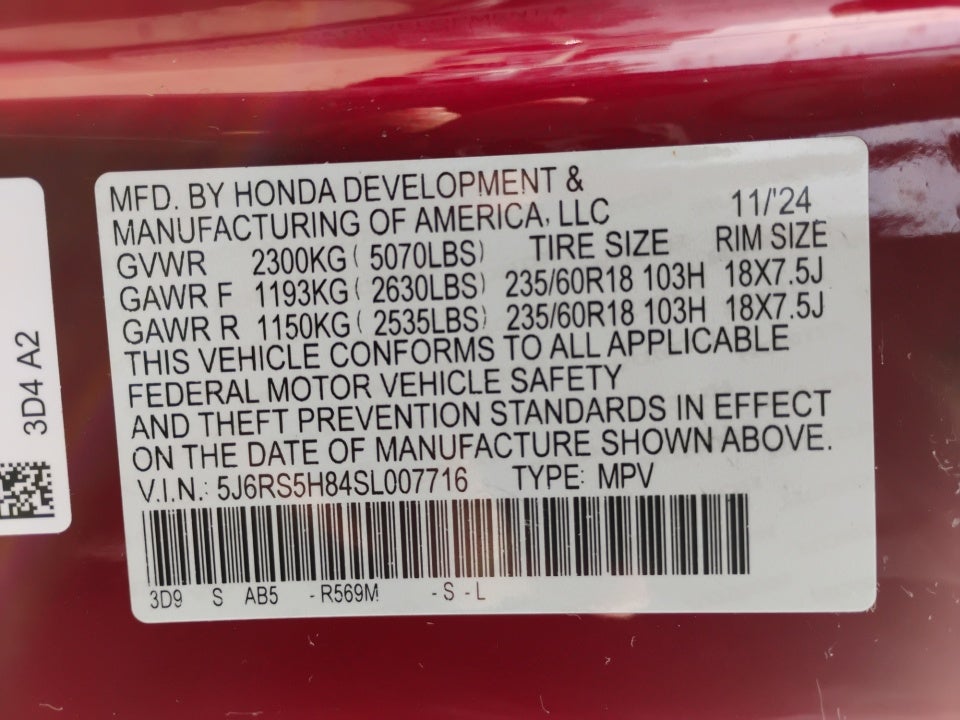 2025 Honda CR-V Hybrid Sport-L