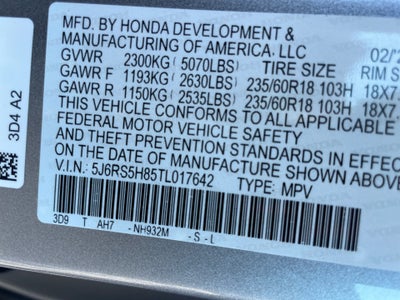 2026 Honda CR-V Hybrid 2WD Sport-L