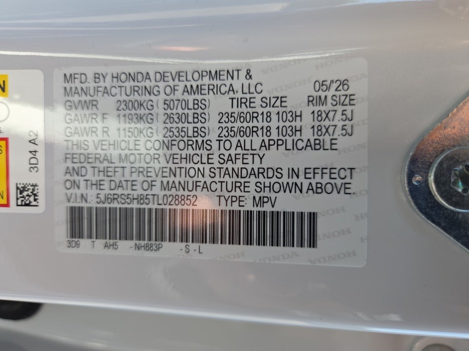2026 Honda CR-V Hybrid 2WD Sport-L