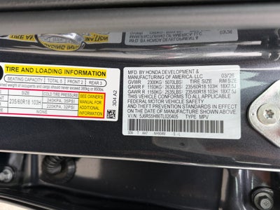 2026 Honda CR-V Hybrid 2WD Sport-L