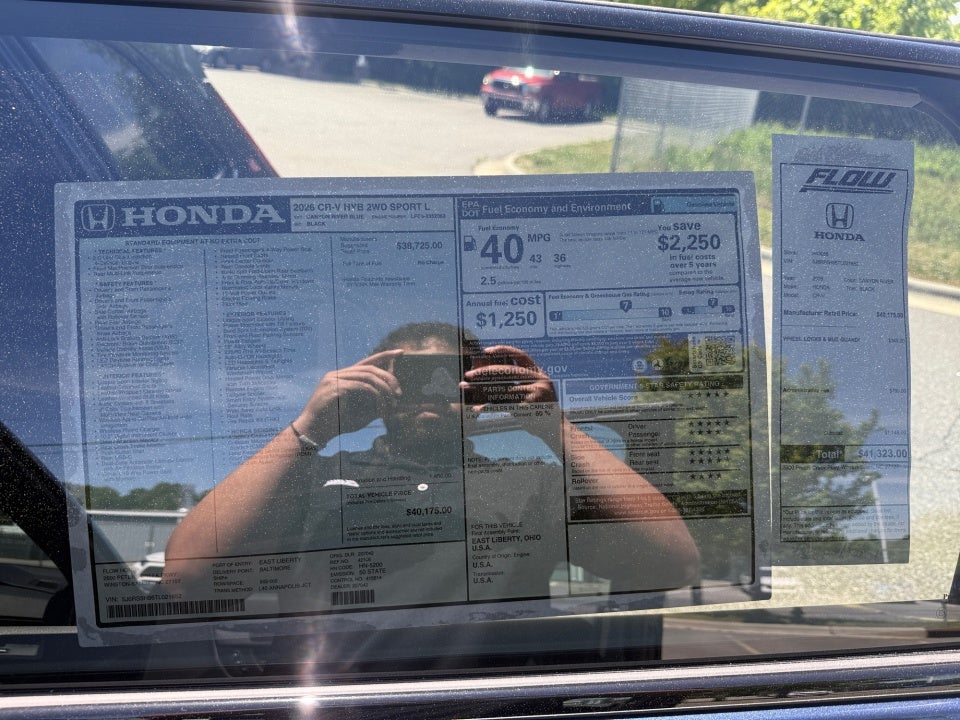 2026 Honda CR-V Hybrid 2WD Sport-L