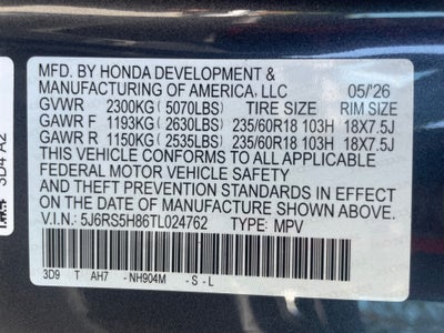 2026 Honda CR-V Hybrid 2WD Sport-L