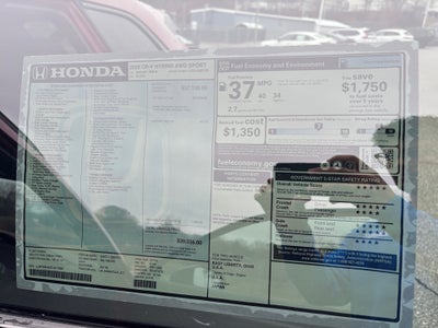 2026 Honda CR-V Hybrid AWD Sport