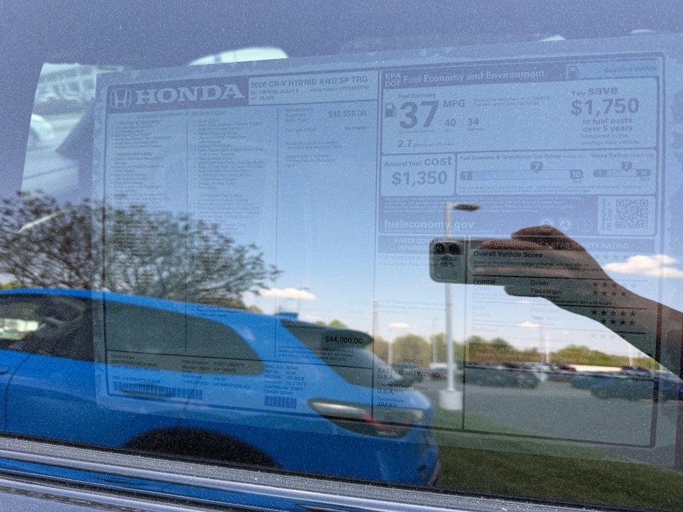 2026 Honda CR-V Hybrid AWD Sport Touring