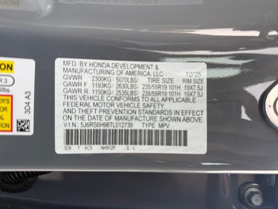 2026 Honda CR-V Hybrid Sport Touring