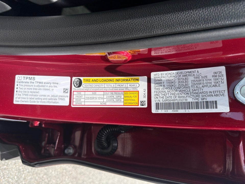 2026 Honda CR-V Hybrid Sport Touring