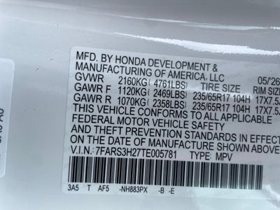 2026 Honda CR-V LX 2WD