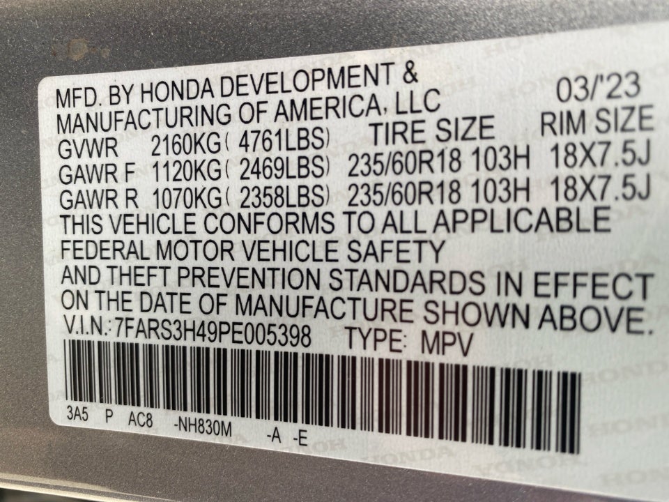 2023 Honda CR-V EX 2WD