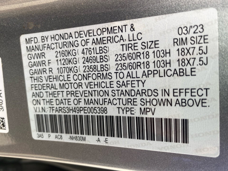 2023 Honda CR-V EX 2WD