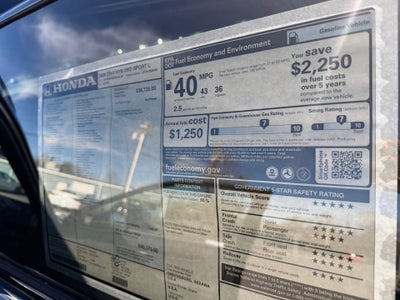 2026 Honda CR-V Hybrid 2WD Sport-L