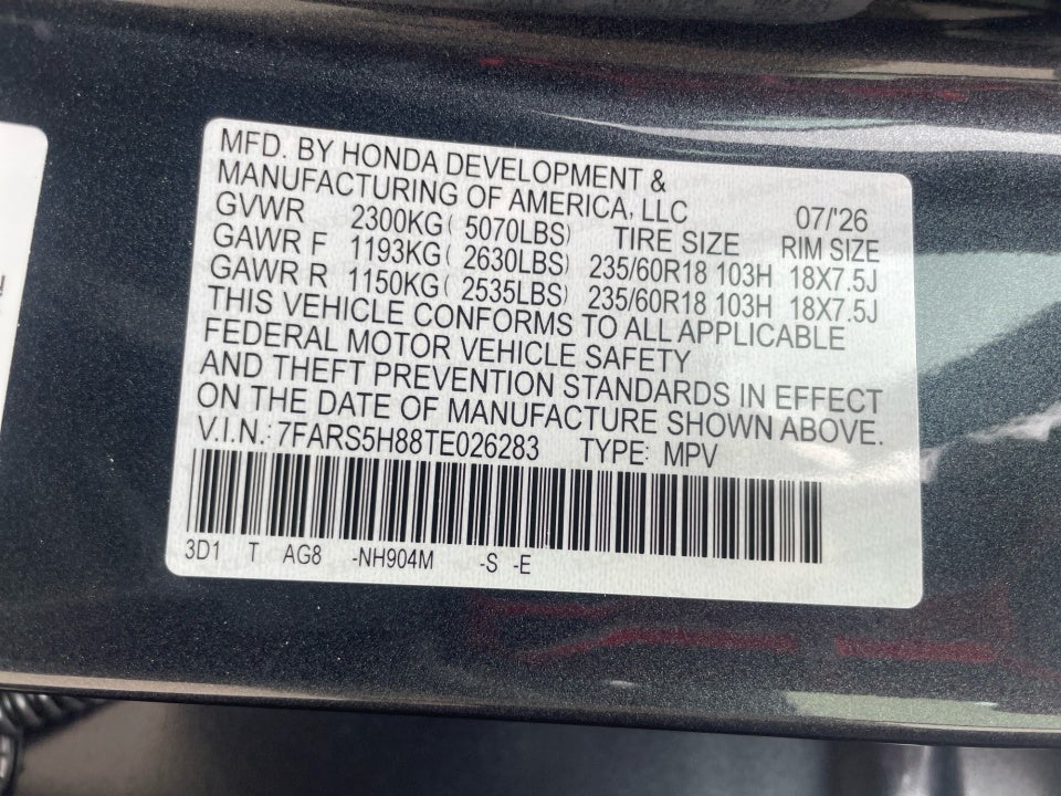 2026 Honda CR-V Hybrid Sport-L