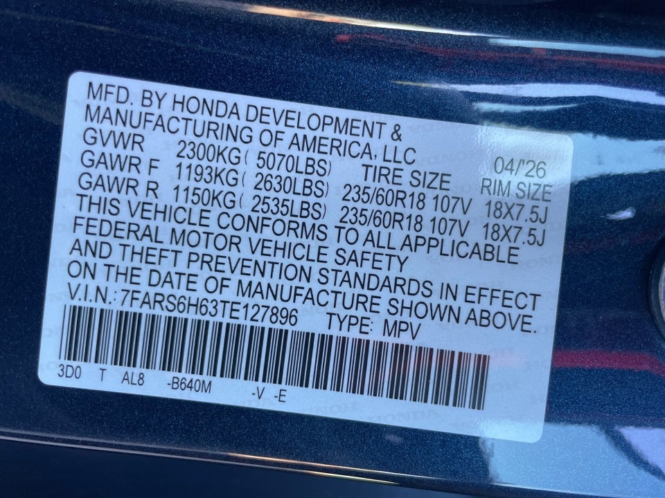 2026 Honda CR-V Hybrid AWD TrailSport