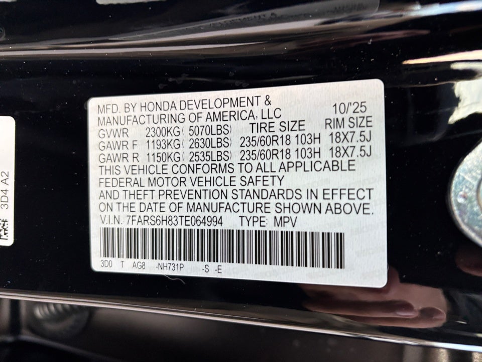 2026 Honda CR-V Hybrid AWD Sport-L