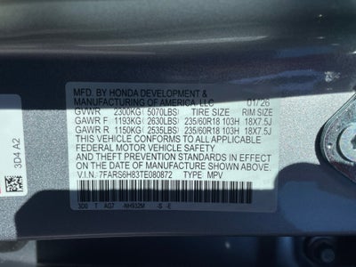 2026 Honda CR-V Hybrid AWD Sport-L