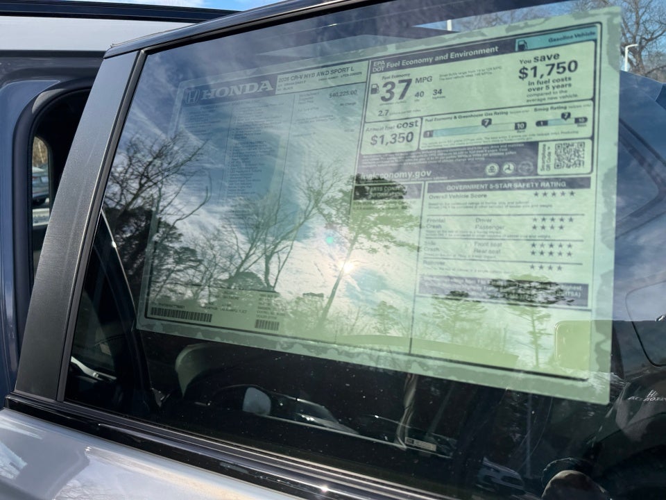 2026 Honda CR-V Hybrid AWD Sport-L