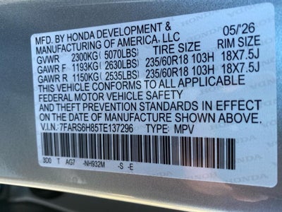 2026 Honda CR-V Hybrid Sport-L