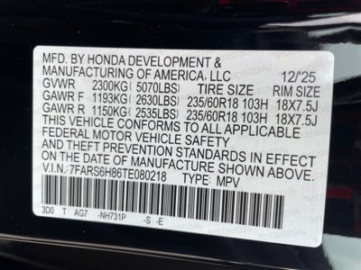 2026 Honda CR-V Hybrid AWD Sport-L