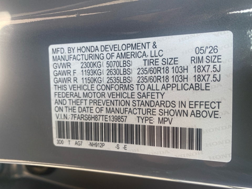 2026 Honda CR-V Hybrid Sport-L