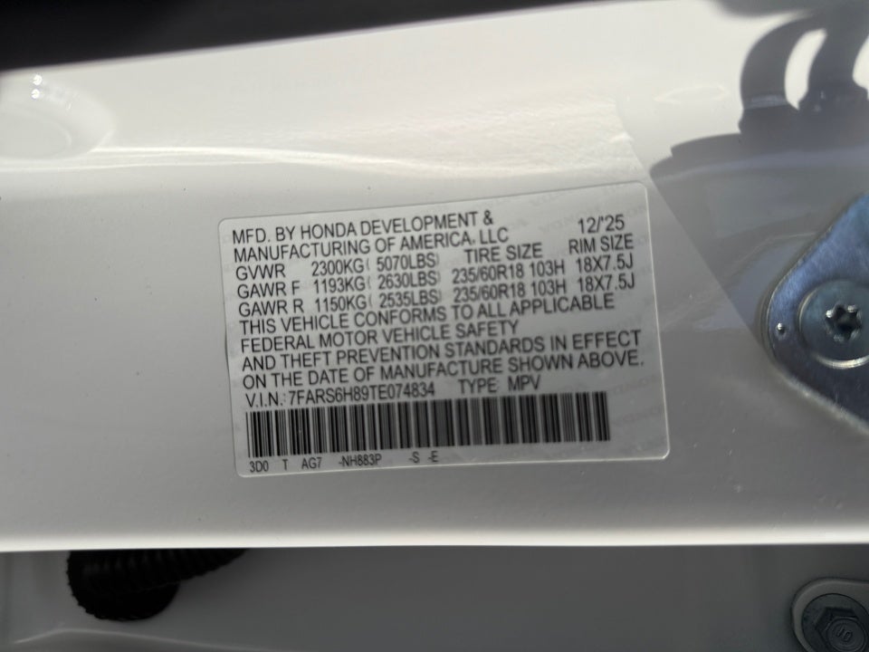 2026 Honda CR-V Hybrid AWD Sport-L