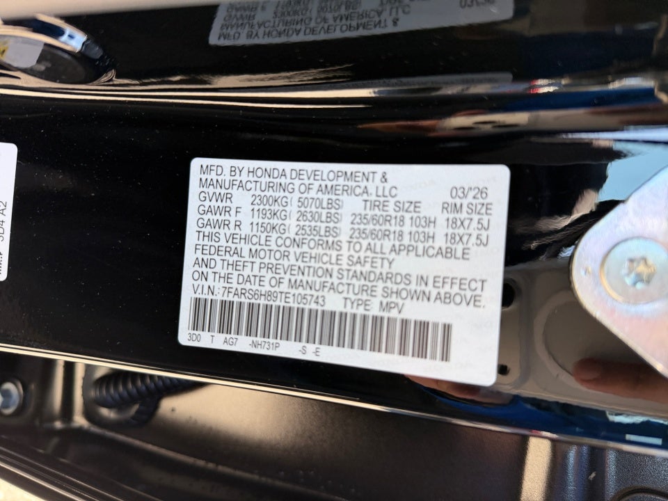 2026 Honda CR-V Hybrid AWD Sport-L