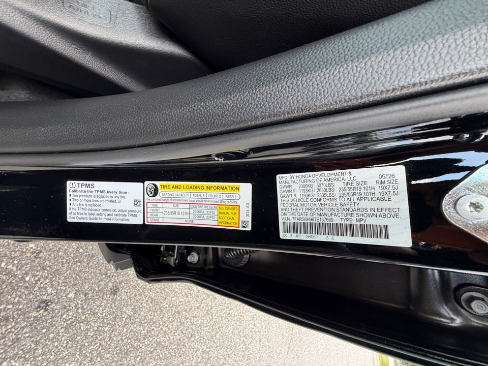 2026 Honda CR-V Hybrid AWD Sport Touring
