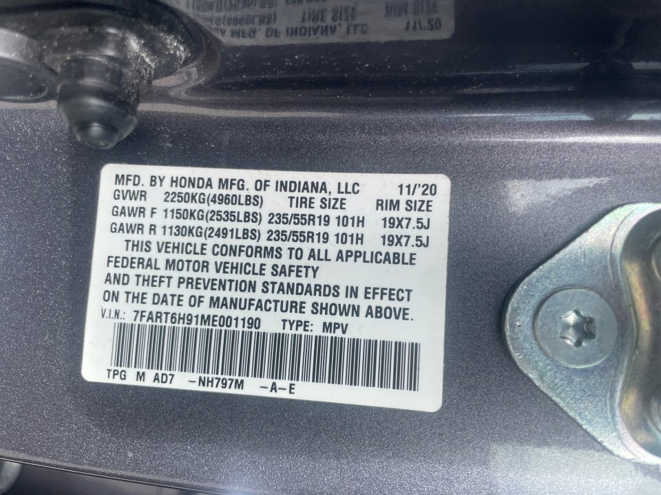 2021 Honda CR-V Hybrid Touring