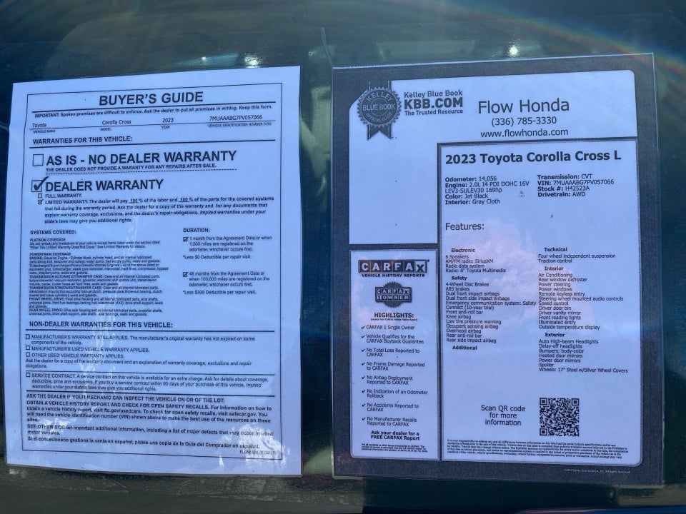 2023 Toyota Corolla Cross L