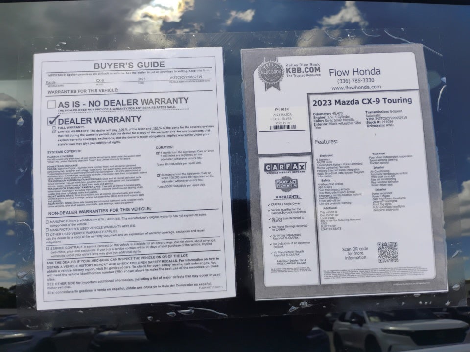 2023 Mazda Mazda CX-9 Touring