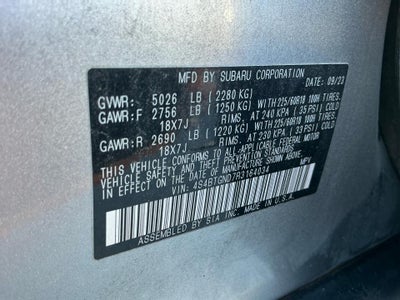 2024 Subaru Outback Limited XT
