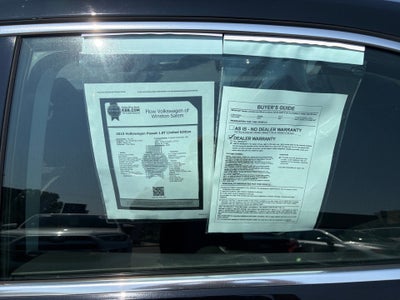2015 Volkswagen Passat 1.8T Limited Edition
