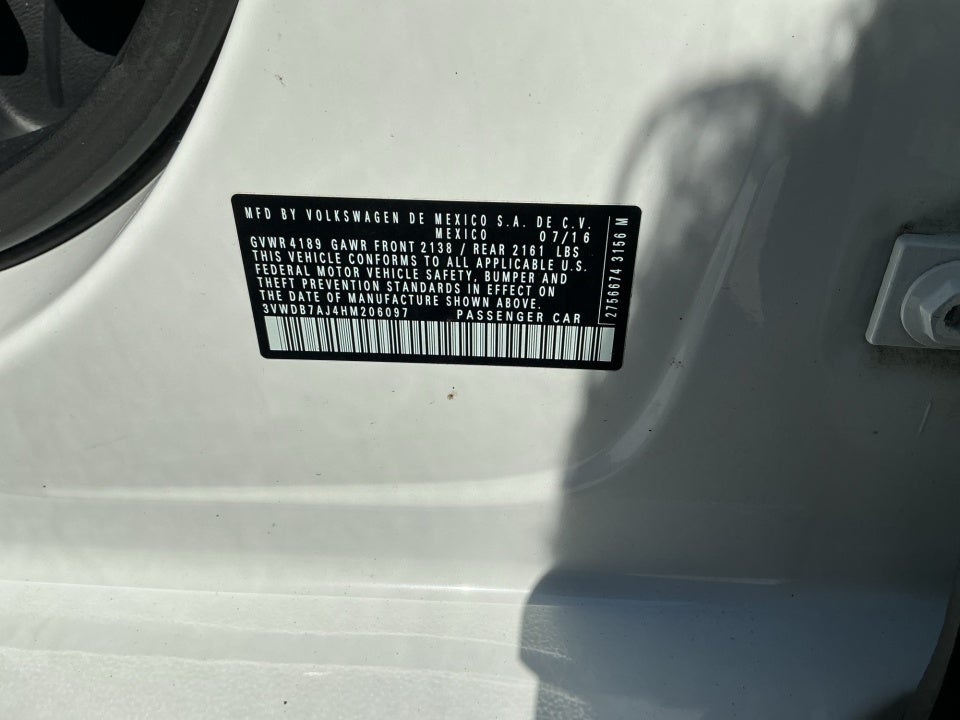 2017 Volkswagen Jetta 1.4T SE