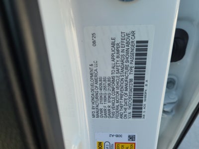 2025 Honda Accord Hybrid Touring